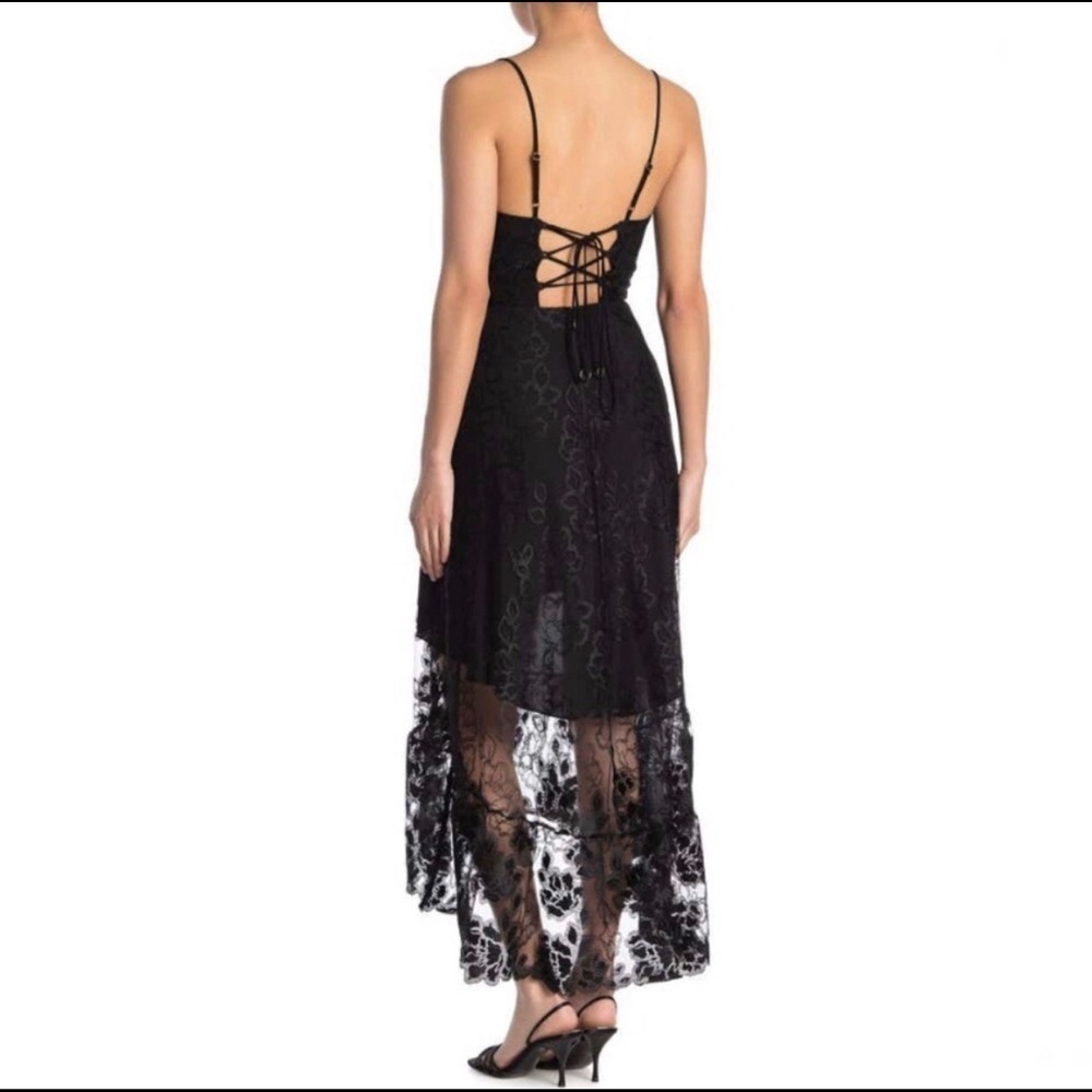 Allen Schwartz Black Alicia Lace Dress 6 NWT $515